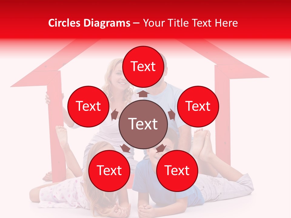 Care House Laying PowerPoint Template