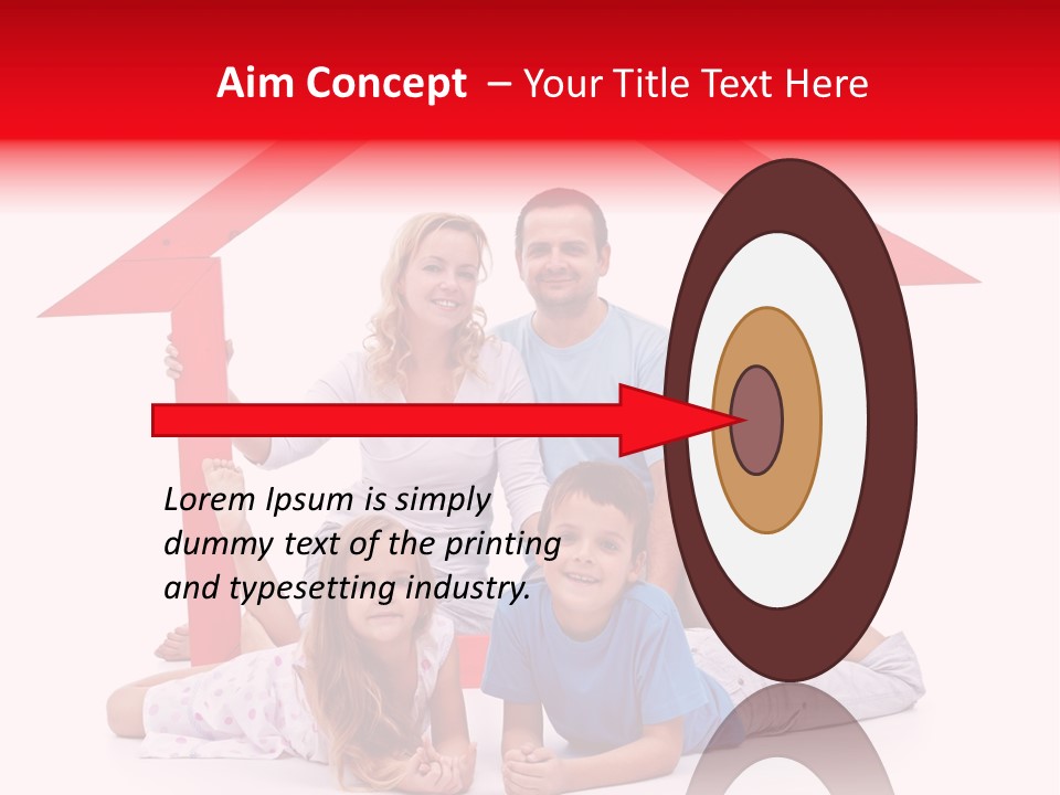 Care House Laying PowerPoint Template