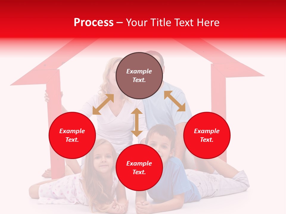 Care House Laying PowerPoint Template
