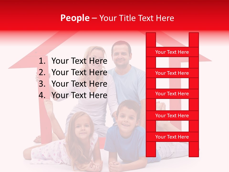Care House Laying PowerPoint Template