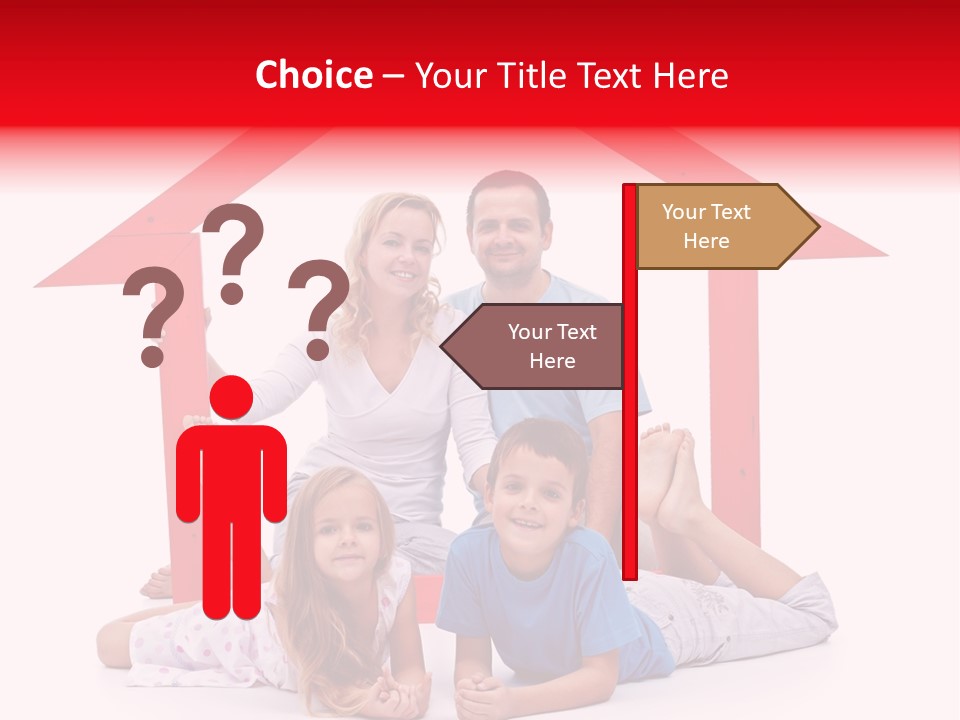 Care House Laying PowerPoint Template