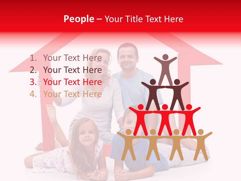 Care House Laying PowerPoint Template