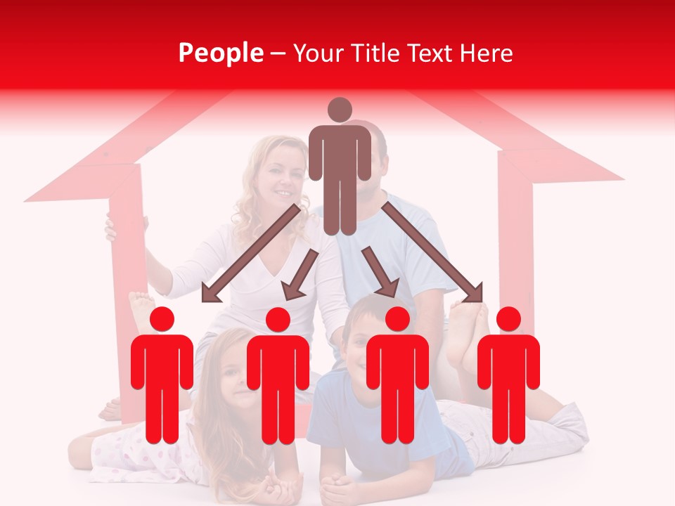 Care House Laying PowerPoint Template