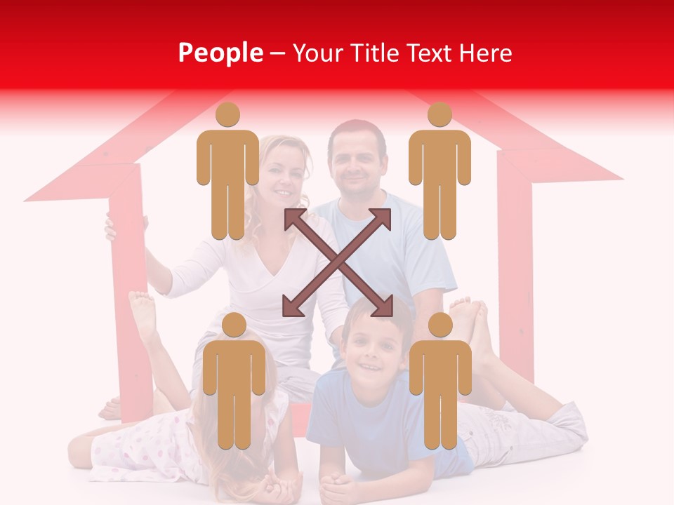 Care House Laying PowerPoint Template