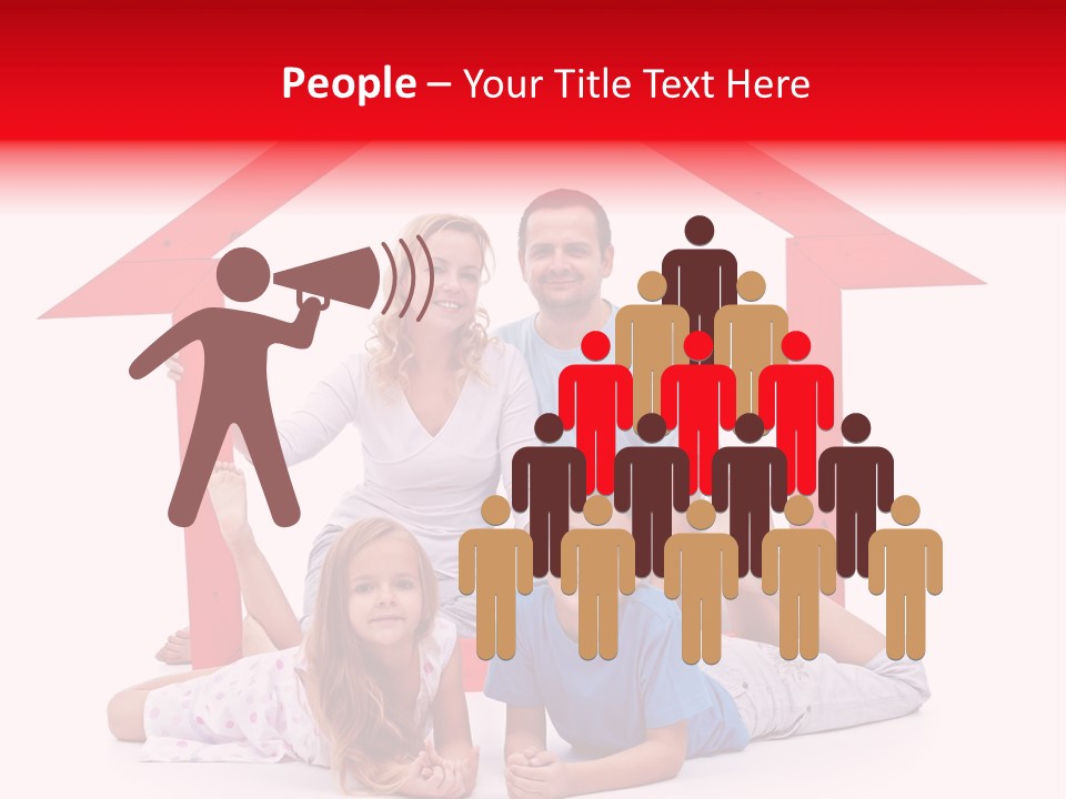 Care House Laying PowerPoint Template