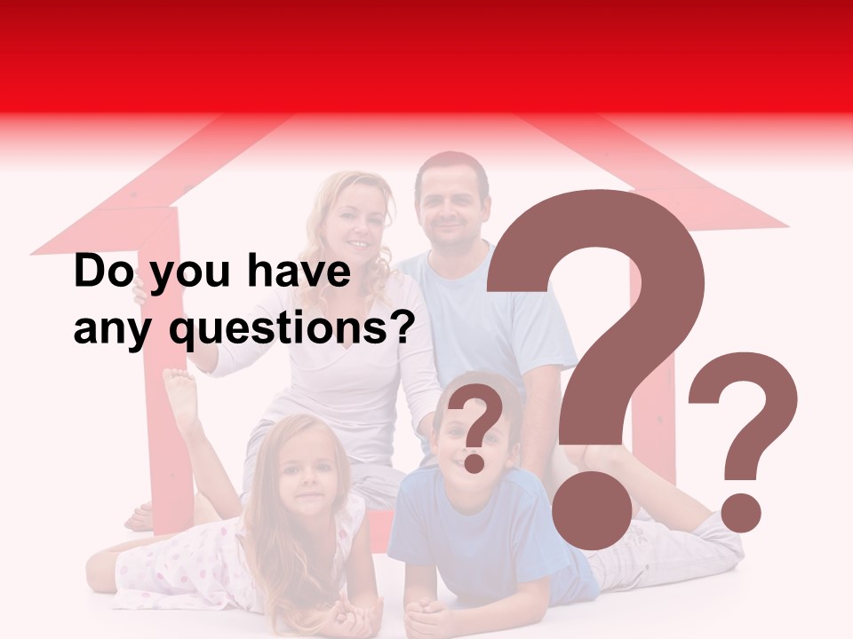 Care House Laying PowerPoint Template