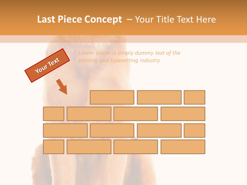 Retriever Golden Yellow PowerPoint Template