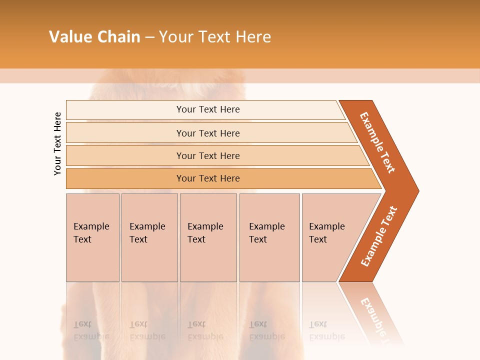 Retriever Golden Yellow PowerPoint Template