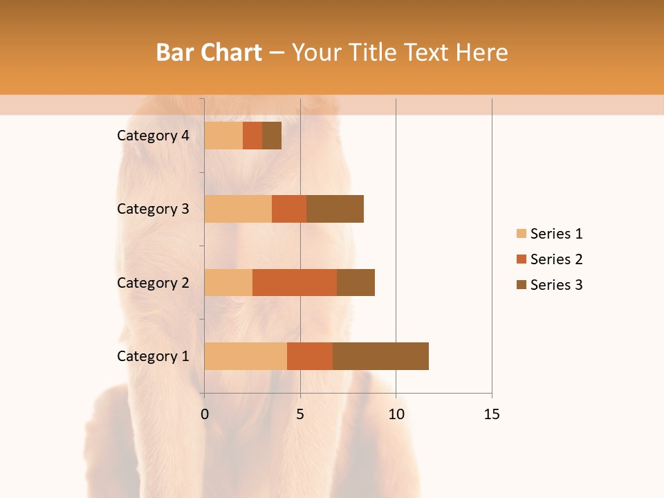 Retriever Golden Yellow PowerPoint Template