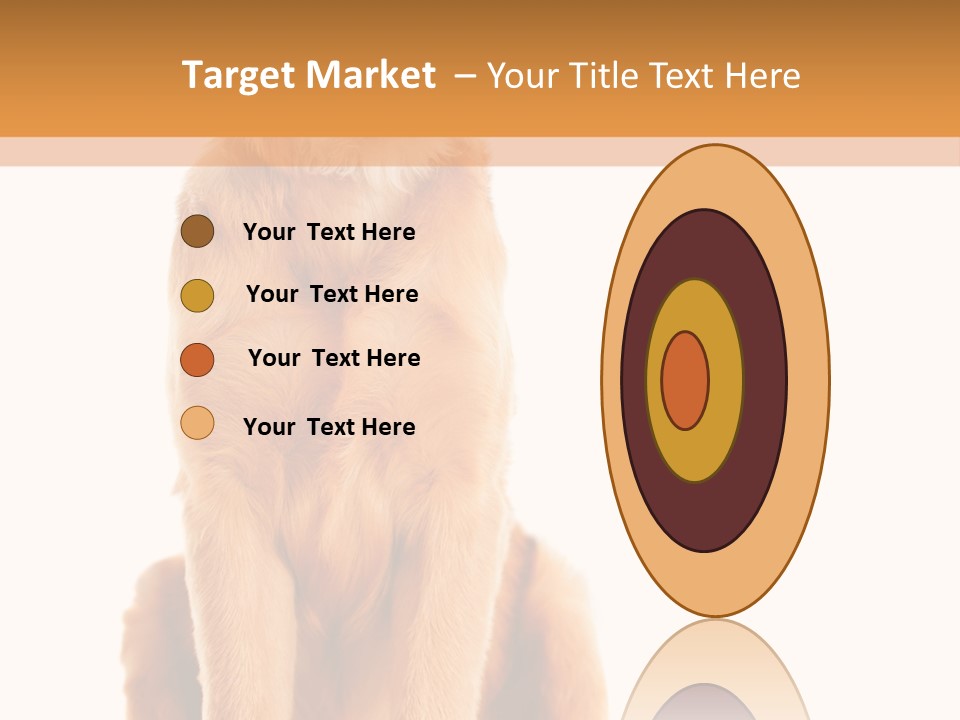 Retriever Golden Yellow PowerPoint Template