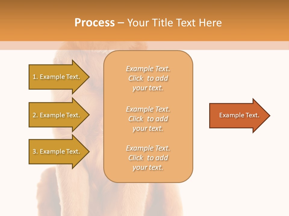 Retriever Golden Yellow PowerPoint Template