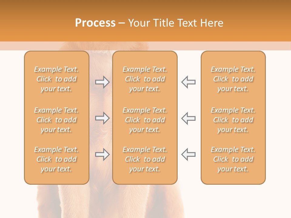 Retriever Golden Yellow PowerPoint Template