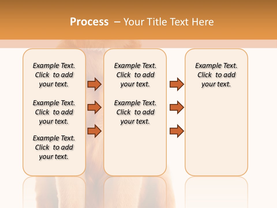 Retriever Golden Yellow PowerPoint Template