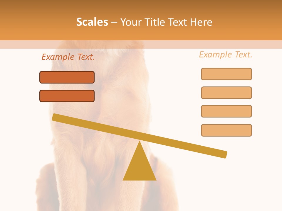 Retriever Golden Yellow PowerPoint Template
