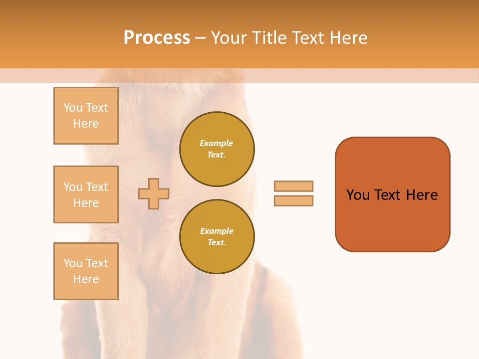 Retriever Golden Yellow PowerPoint Template