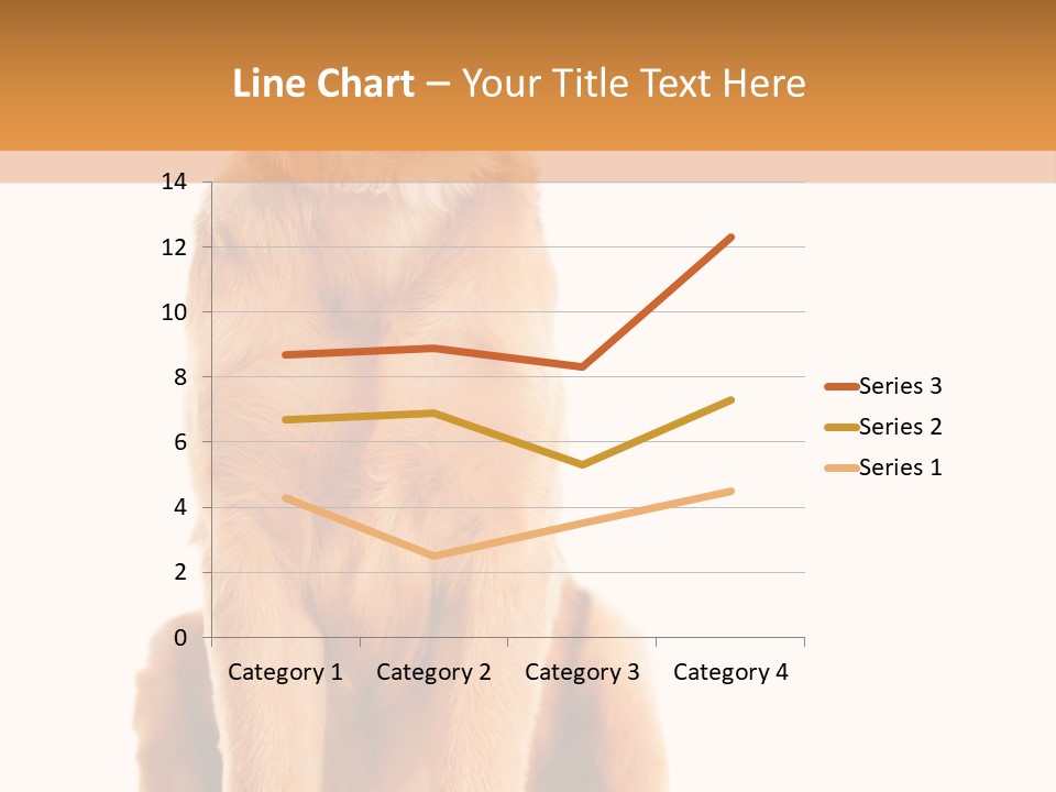 Retriever Golden Yellow PowerPoint Template