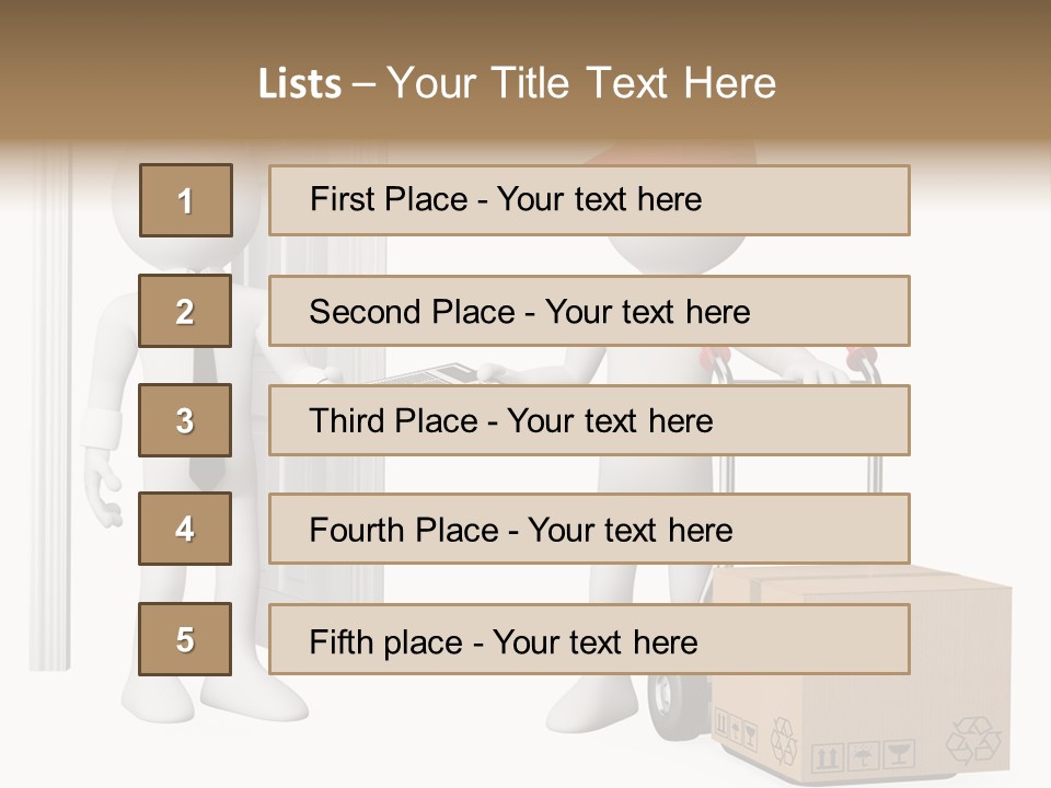 Fragile Cargo Occupation PowerPoint Template