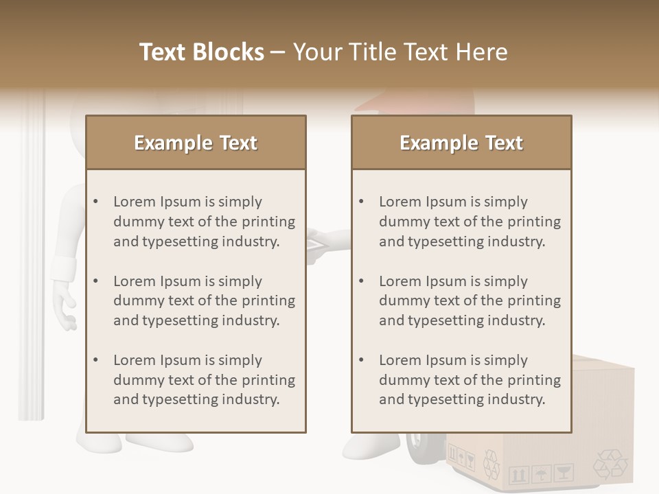 Fragile Cargo Occupation PowerPoint Template