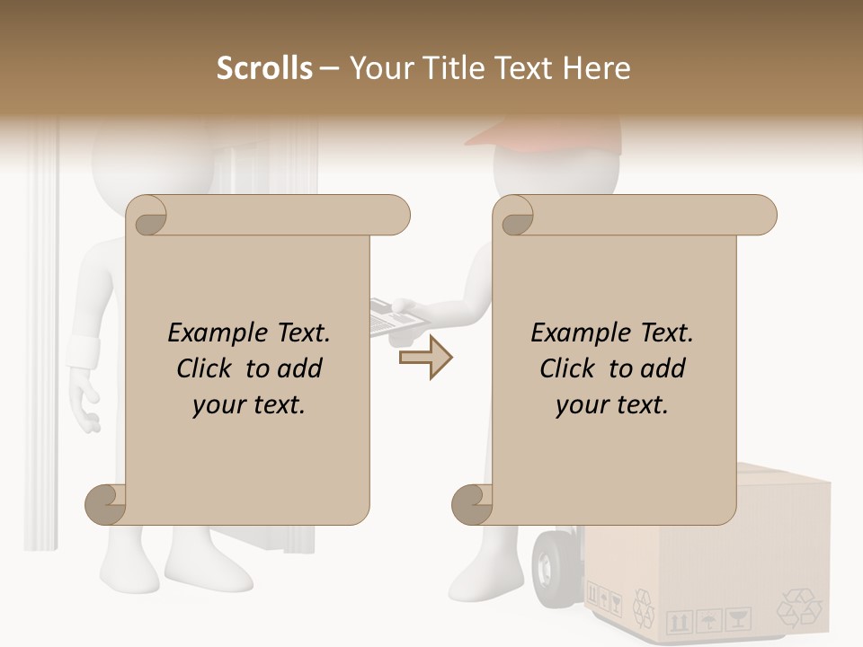 Fragile Cargo Occupation PowerPoint Template