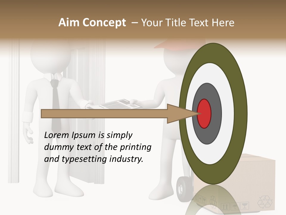 Fragile Cargo Occupation PowerPoint Template