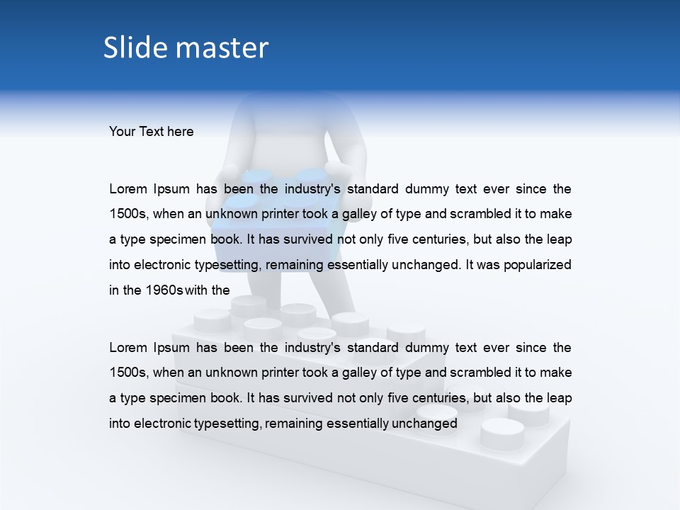 Piece Structure Preschool PowerPoint Template