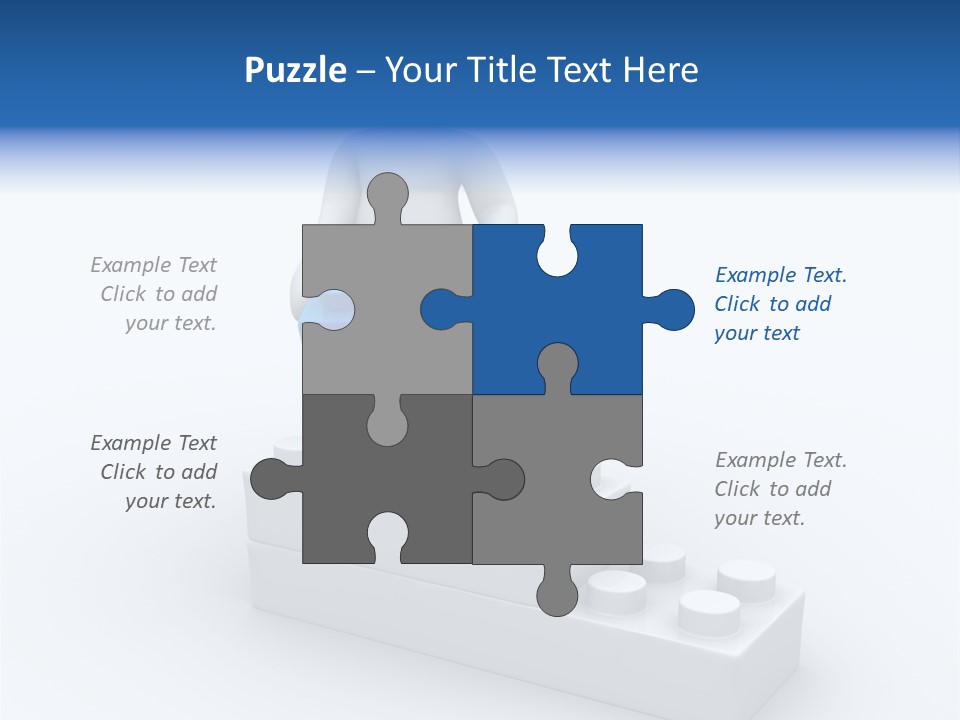 Piece Structure Preschool PowerPoint Template