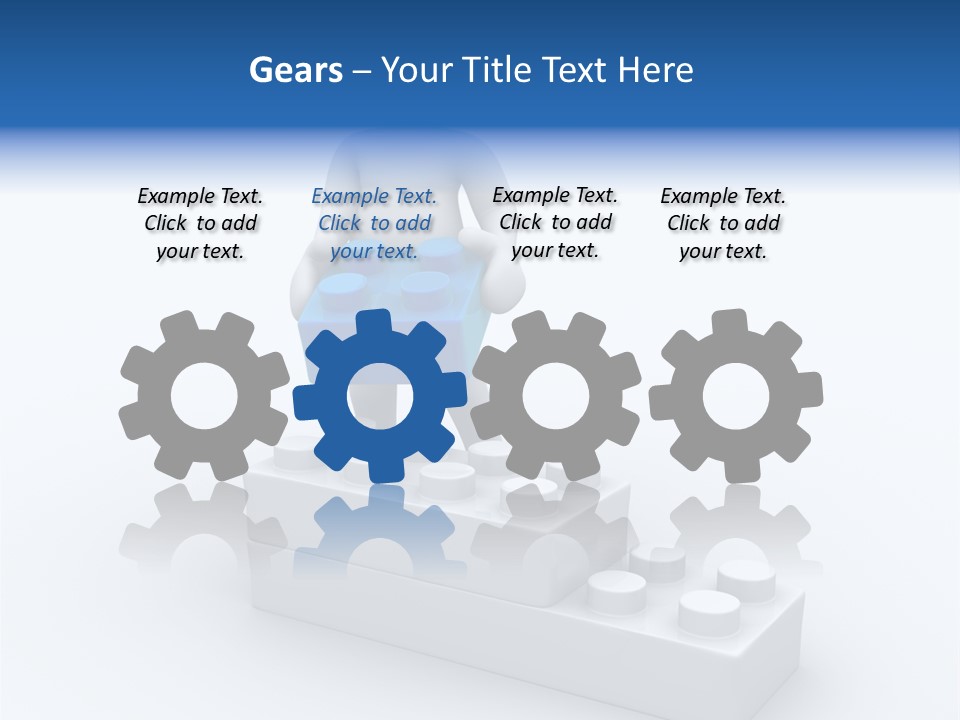 Piece Structure Preschool PowerPoint Template