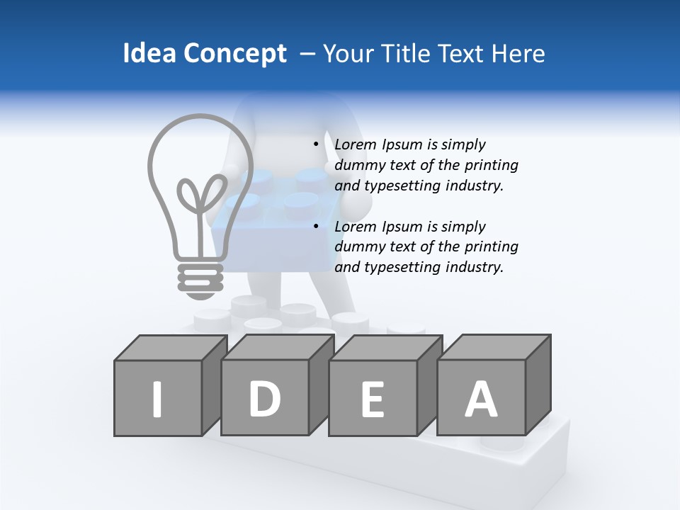 Piece Structure Preschool PowerPoint Template