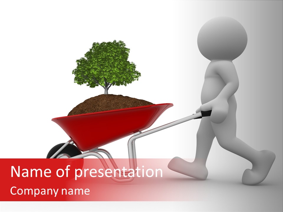 Nature Puppet Ground PowerPoint Template