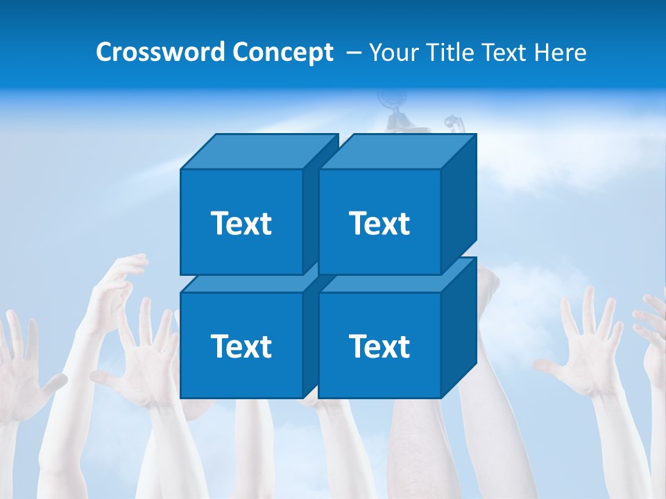 Goblet Perfection Trophy PowerPoint Template