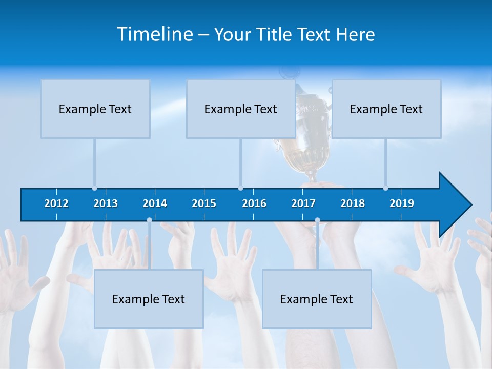 Goblet Perfection Trophy PowerPoint Template