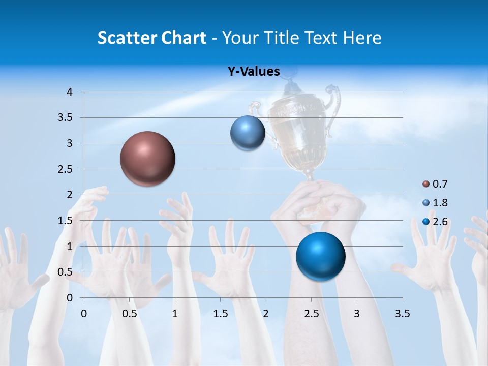 Goblet Perfection Trophy PowerPoint Template