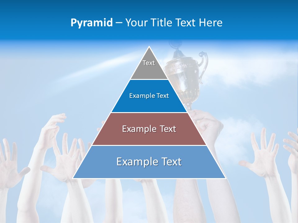 Goblet Perfection Trophy PowerPoint Template