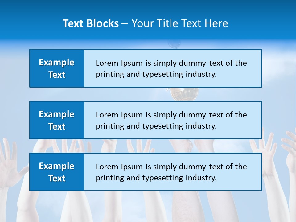 Goblet Perfection Trophy PowerPoint Template