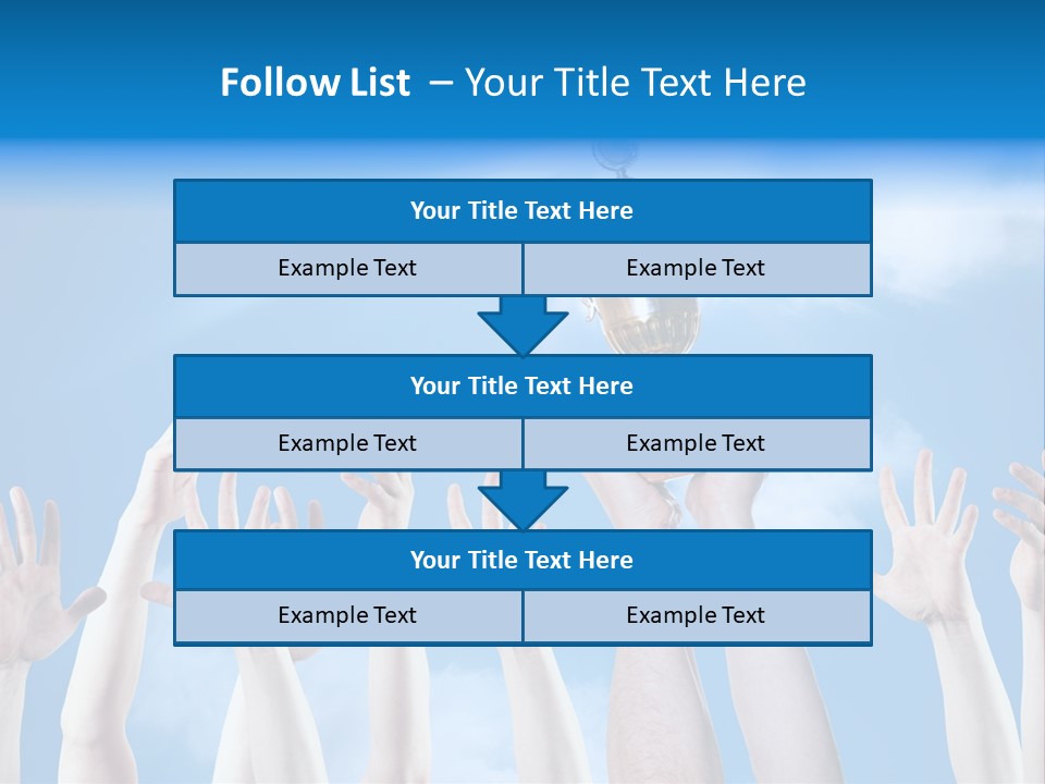 Goblet Perfection Trophy PowerPoint Template