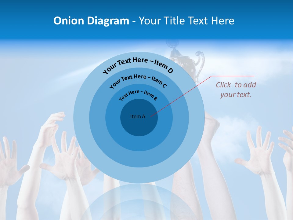 Goblet Perfection Trophy PowerPoint Template