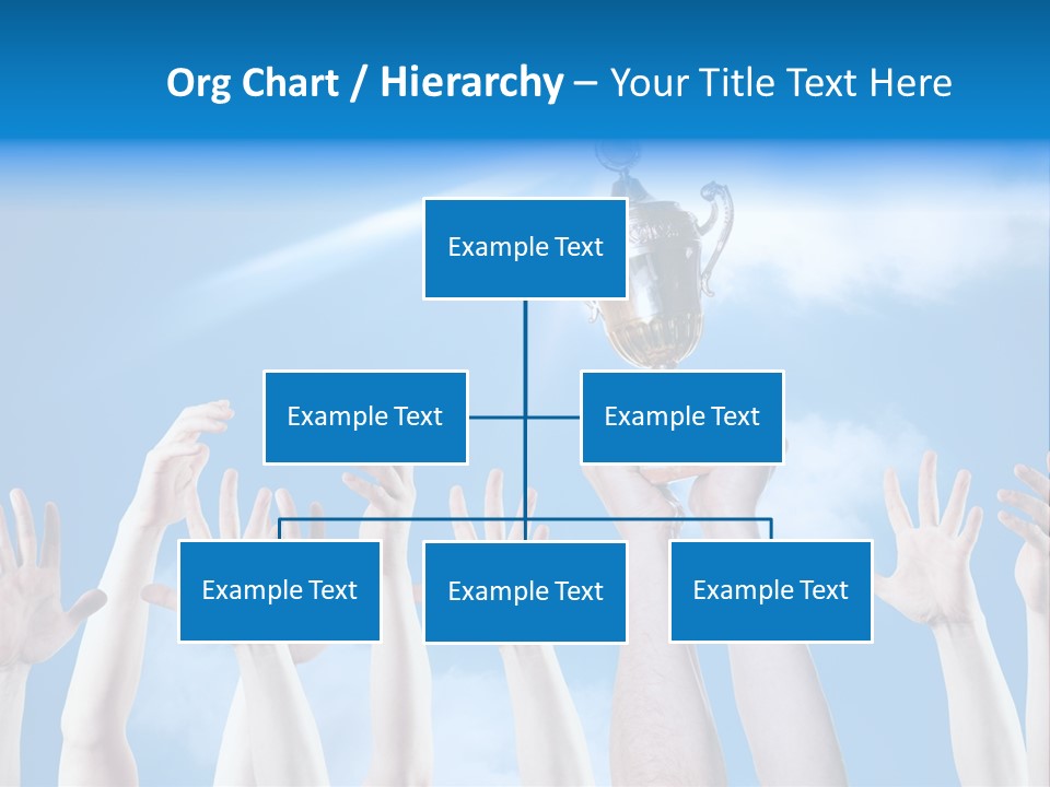 Goblet Perfection Trophy PowerPoint Template