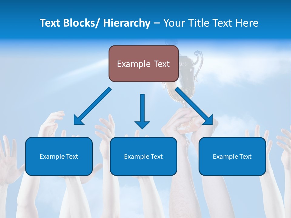 Goblet Perfection Trophy PowerPoint Template