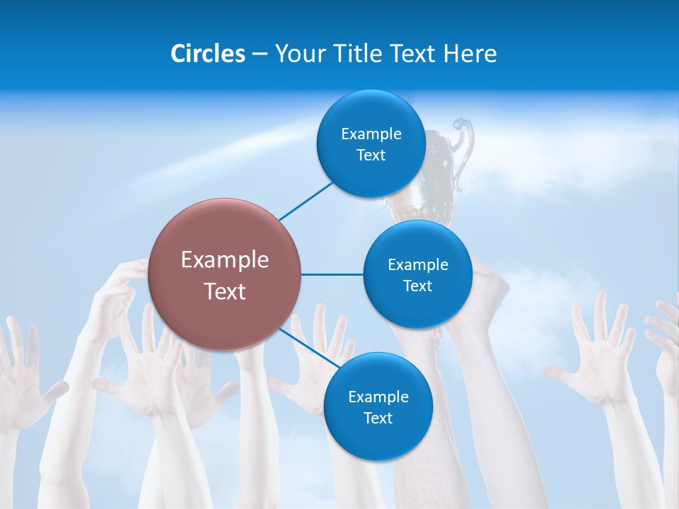 Goblet Perfection Trophy PowerPoint Template