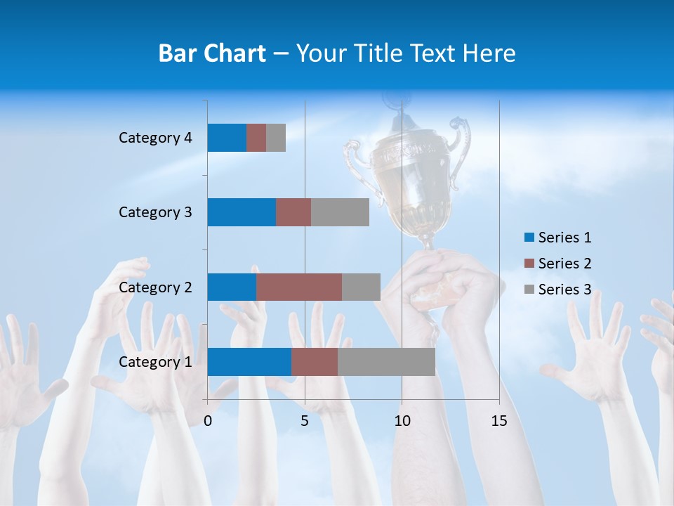 Goblet Perfection Trophy PowerPoint Template