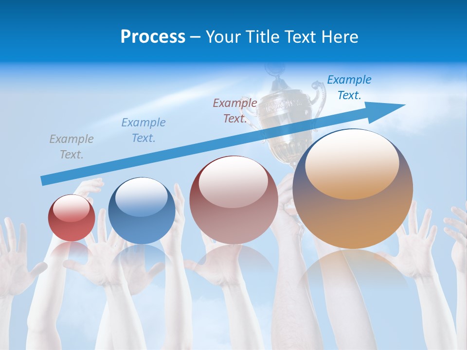 Goblet Perfection Trophy PowerPoint Template