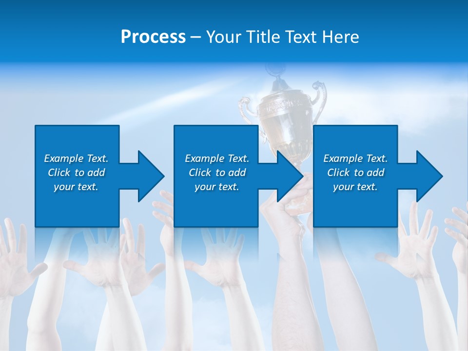 Goblet Perfection Trophy PowerPoint Template
