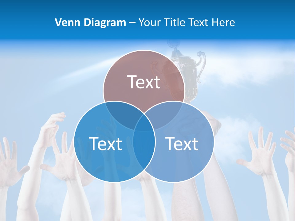 Goblet Perfection Trophy PowerPoint Template
