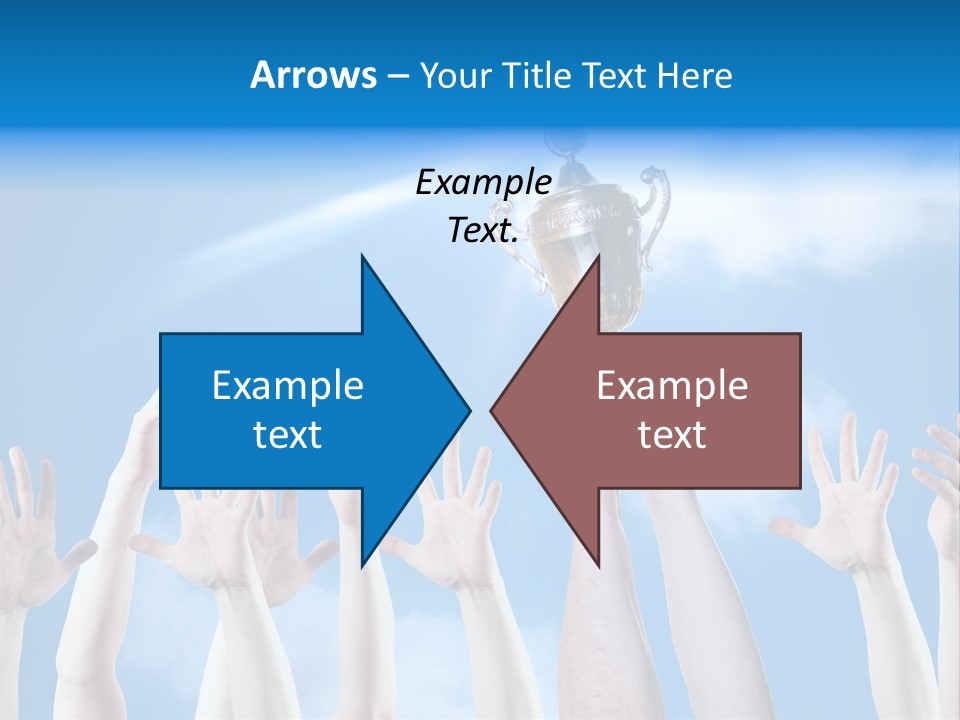 Goblet Perfection Trophy PowerPoint Template