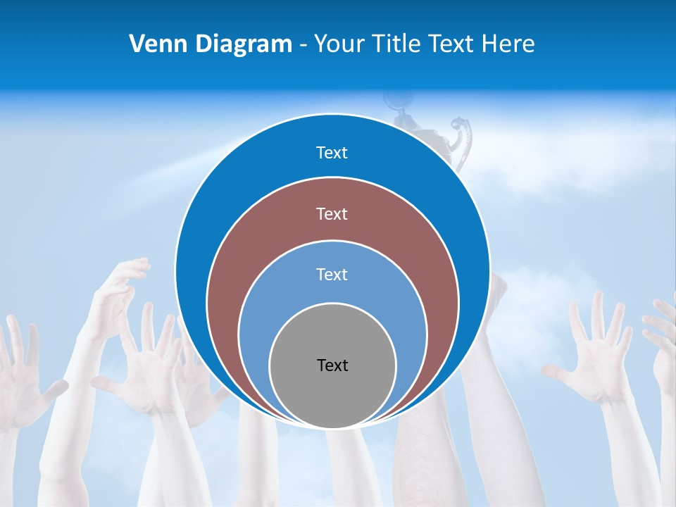 Goblet Perfection Trophy PowerPoint Template
