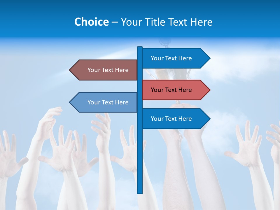 Goblet Perfection Trophy PowerPoint Template