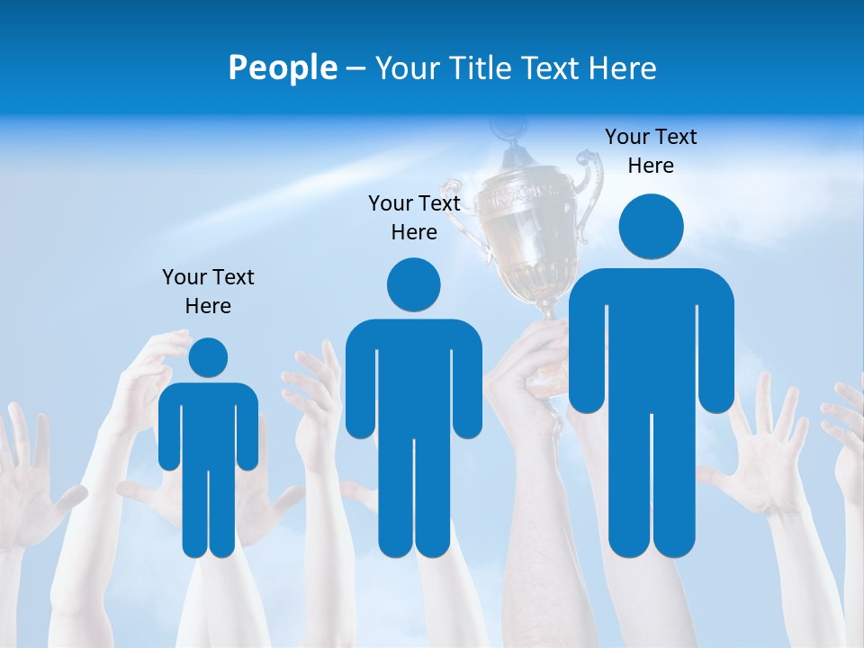 Goblet Perfection Trophy PowerPoint Template