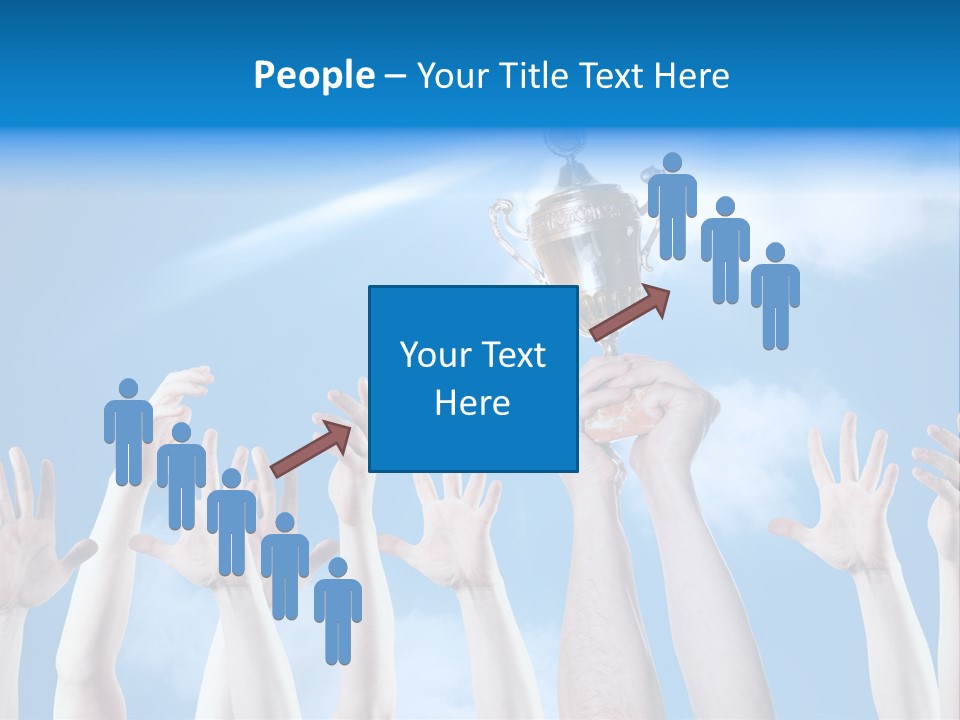 Goblet Perfection Trophy PowerPoint Template