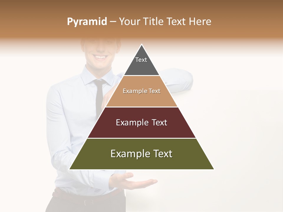 People Toothy Businessman PowerPoint Template