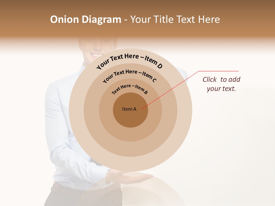 People Toothy Businessman PowerPoint Template